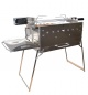 Preview: Holzkohlegrill Spießgrill Churrasco 45 portable mit Deckel